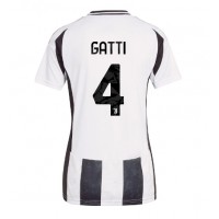 Juventus Federico Gatti #4 Fotballklær Hjemmedrakt Dame 2024-25 Kortermet